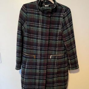 Worthington wool plaid coat